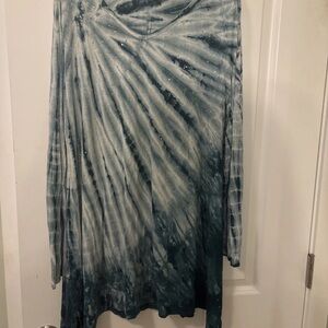 Soft Surroundings Oceanic Tie-Dye Tee